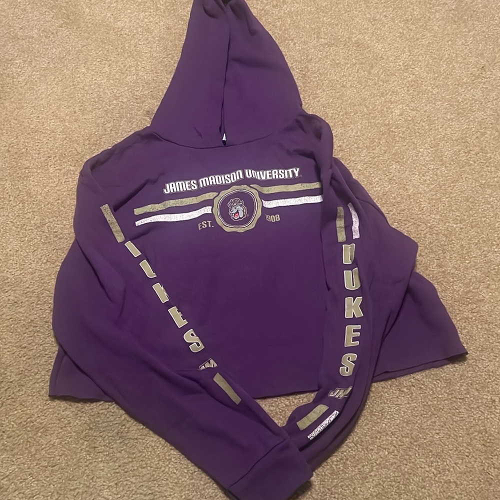 JMU Cropped Sweatshirt